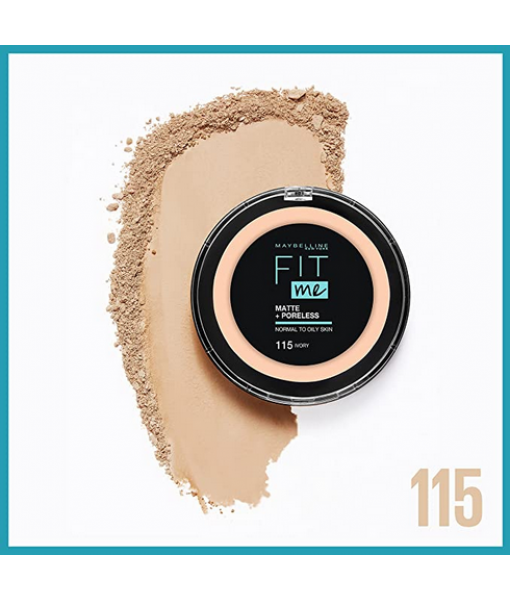 maybelline FIT ME® MATTE + PORELESS POWDER 115 ivory